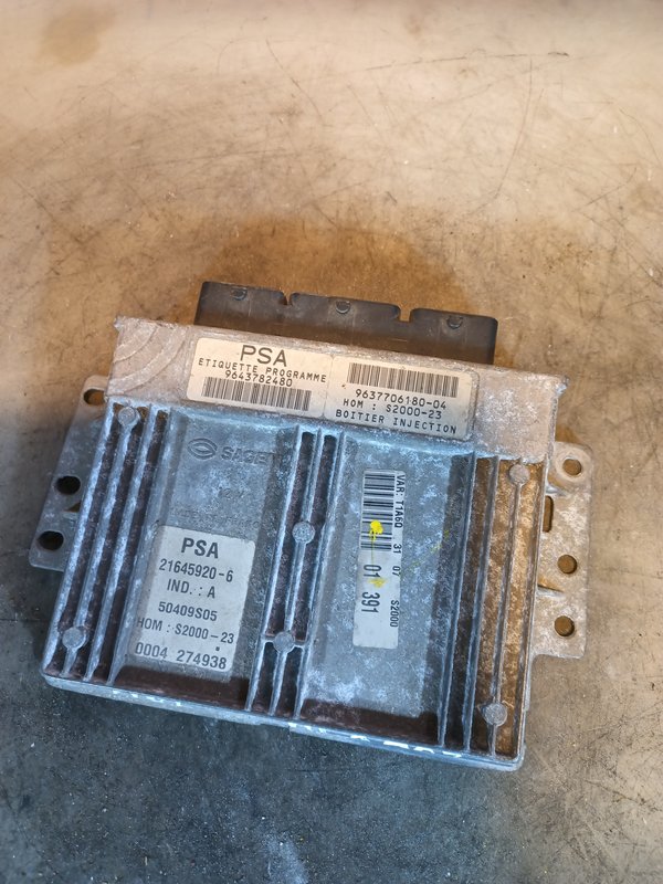 Centralina Motor GROUP PSA 9643782480