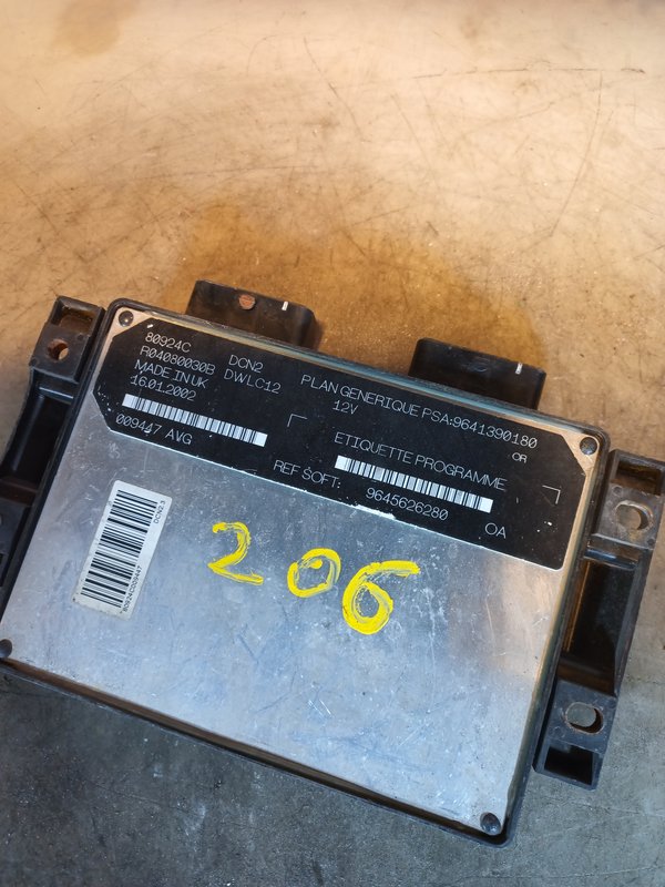 Centralina Motor GROUP PSA 9645626280