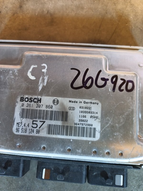 Centralina Motor PSA 1.6 16v 9651812480
