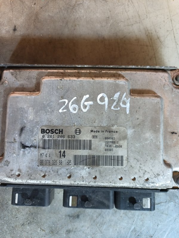 Centralina Motor Citroen Xsara 1.6i 16v 9637839580