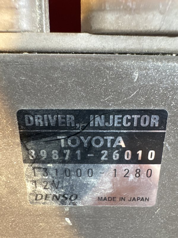 Modulo Eletronico Motor Toyota 89871-26010