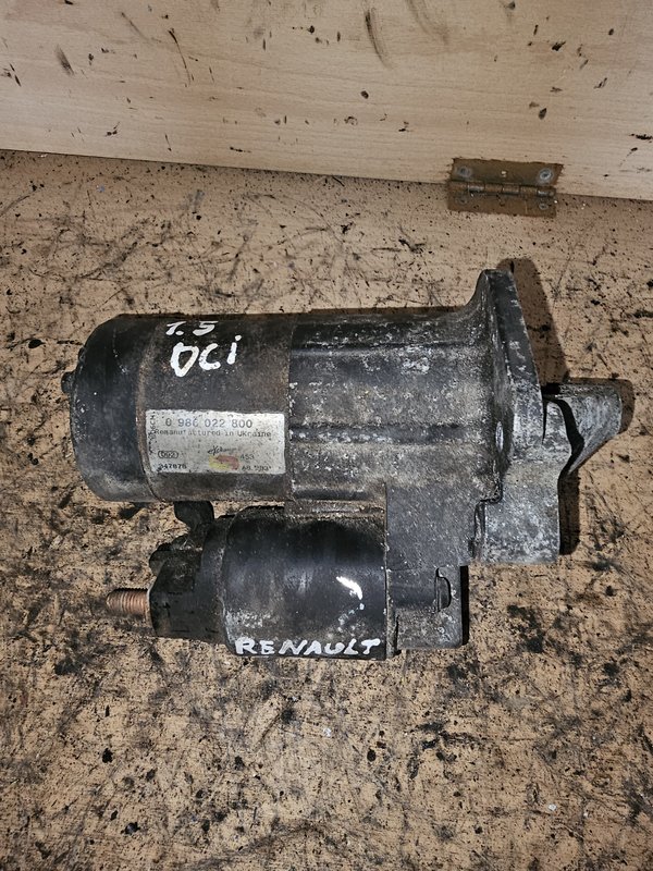 Motor de arranque 1.5 DCI 0986022800