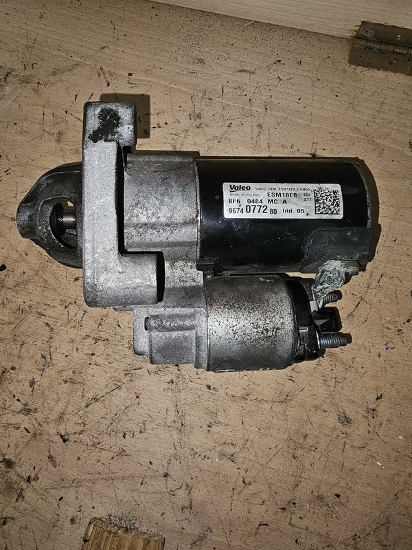 Motor de arranque PSA 1.2 VTI 9674077280